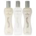 Biosilk Silk Therapy Trio - Unisex Shampoo Conditioner & Treatment | 7 oz Each | International Shipping - Buy Online on GoSupps.com