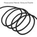 Vivifying 20FT Floating Long Dog Lead for Outdoor Training - 6m Black - Buy Online on GoSupps.com