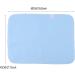 45x60 Four-Layer Washable Water-Absorbing Mattress Inserts - Reusable Absorbent Pads for Adult Incontinence - Blue & White - International Shipping Available - Buy Online on GoSupps.com