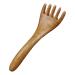 Massage comb made of wood five-claw-multifunction head massager scalp stress relax made of wood robust head scratch portable head massage device for neck legs moisture remove