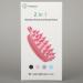 FREATECH 2-in-1 Silicone Body Scrubber - Bath Shower Body Brush and Shampoo Brush Scalp Massager Exfoliator, Deep Cleanse Skin & Hair, Lathers Well, Easy to Clean and Long-Lasting, Pink - Buy Online on GoSupps.com