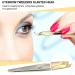 Sularpek Stainless Steel Slant Tweezer Set for Facial Hair - 2pcs Eyebrow Tweezers for Women and Men - Buy Online on GoSupps.com