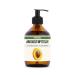 Puturals Apricot Kernel Oil 100 Organic 300ml Cold Pressed and Pure Rich in Vitamins A C K and E Glass Bottle with Pump Apricot Seed Oil for Skin Hair and Face