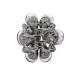 Carede Rhinestone Butterfly Claw Hair Clips Pack of 6 - Crystal Bow Hair Jaw Clip Barrettes for Girls & Women - Mixed Colors - 1.2 inch - Buy Online on GoSupps.com