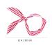 Rabbit Ears Iron Wire Headband for Women & Girls - Bowknot Hair Accessories in Red and White Stripes - Buy Online on GoSupps.com