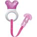 MAM Mini Cooler & Clip - Teething Ring & Tooth Crown Pink Soothing Relief for Babies Buy Internationally - Buy Online on GoSupps.com