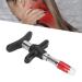 Tmishion Setting tool 10 steps portable scoliosis of Adyster vertebral Column activator Manual one -head spine Massage device for muscle relaxation (red)