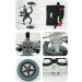 Dog Wheelchair for Back Legs Adjustable Dog Wheelchair Adjustable Doggie/Puppy for Hind Legs Rehabilitation Cart Easy Assemble & Light Weight (Size : M) Medium - Buy Online on GoSupps.com