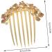 FOMIYES Hair Jewelry Hair Side Combs Rhinestone Hair Comb Hair Combs for Women Decorative Hair Comb Clips Bridal Hair Comb Rhinestone Hair Side Comb Hair Accessories Miss Alloy Hair Clip - Buy Online on GoSupps.com