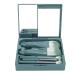 Cosmetic Brushes Travel Min Makeup Brush Set Soft Fine Workmanship Powder Support for Home (Green)