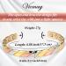 Vicmag Copper Magnetic Bracelet for Women Men - Adjustable Size - Ultra Strength Magnets - 99.9% Solid Pure Copper - Gift Box Included - Buy Online on GoSupps.com
