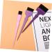 Angoily 1 Set Hair Dye Hair Tint Dye Tool Hair Coloring Hair Teasing Comb Purple Outfit Purple Suits Tools Dyeing Applicator Salon Accessories Barber Tool Medium Applicator Brush - Buy Online on GoSupps.com