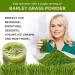  Qoobom Salveo Barley Grass Powder 100% Pure and Organic Salveo Well - Organic Barley Grass Juice Powder Improve Your Health Naturally Excretes Body Waste in Just 2 Weeks - Buy Online on GoSupps.com