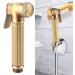 Bidet G1/5.1 cm Copper Handheld Spray Nozzle Set - WC Bidet Sprayer for Bathroom | International Shipping - Buy Online on GoSupps.com