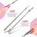 FANDAMEI Nail Polish Gel Remover Kit with Nail Clips, Remover Bottle, Cotton Pads, Brush, Pusher, Peeler, and Buffer Block - Pink - Buy Online on GoSupps.com