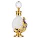 FRCOLOR 1Pc peacock essential oil bottle perfume dropper bottle crystal perfume bottle womens perfume dispenser container retro perfume bottle perfumes for women glass bottle liquid Miss