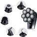 6-in-1 8D Bald Head Shaver for Men | Electric Razor with LED Display | Portable & Multifunctional - Buy Online on GoSupps.com