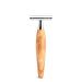 M HLE Kosmo Shaving Set - Silvertip Fibre Safety Razor in Olive Wood - Premium 1 Piece Set for A Perfect Shave - Buy Online on GoSupps.com