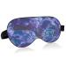 Crystal of Amethyst Sleep Mask Light Blocking Eye Mask for Sleeping with Adjustable Strap Purple Soft Lightweight Eye Cover Blindfold for Men Women Work Travel Naps Color 14