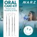 NARZ Plaque Remover Kit - Stainless Steel Dental Tools for Teeth Cleaning - Tartar Remover for Men, Women, Kids, and Pets - 4 Pcs - Buy Online on GoSupps.com
