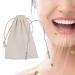 Chuye tongue cleaner - tongue cleaning brush made of stainless steel - tongue cleaning tool with U -shaped design for oral care and hygiene treatment of bad breath silver U -shape clothing bag