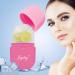 Ice Face Roller Ice Roller for Face and Eye Reusable Beauty Ice Facial Roller Massager for Face Skin Care Silicone Face Ice for Shrink Pore Remove Fine Lines and Brighten Skin Pink
