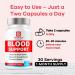 (2 Pack) Trusted Relief Blood Support Capsules - Official TrustedRelief Blood Support Vitamin Pills Natural Trusted Relief Advanced Premium Formula Wellness & Overal Health 120 Capsules For 2 Months - Buy Online on GoSupps.com