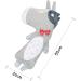 Car Seat Belt Cover for Kids Soft Comfort Seat Belt Shoulder Pad Safety Shoulder Strap Cushion Shoulder Protector Travel Pillow Head Neck Support Universal Fit Car Accessories for Children Boys Girls Grey Cow - Buy Online on GoSupps.com