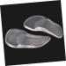 Healeved Clear Pumps Insoles - 3 Pair Heel Grips & Cushions for High Heels | Gel Half Insoles with Arch Support & Soft Massage Pads - Buy Online on GoSupps.com