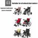 24v Electric Motor Brushed 250w Metal Low Speed Brush Motor 75r/min Electric Wheelchairs Brush Motor Accessory Sets Wheelchairs Mobility Scooters & Accessories - Buy Online on GoSupps.com