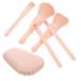 Buy FRCOLOR 10 Pcs Flat Makeup Brush Set - Mini Red Tea Hat Bat Hair Bow Metallic Headdress Blush Highlighter & Eyeshadow Brushes - Nylon Travel Accessories - Buy Online on GoSupps.com