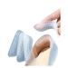 Silicone Heel Stickers Heels Grips for Women Men Heel Cushions Inserts Pads Foot Heel Care (Color : XL-Transparent)