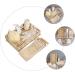 Ensemble Exfoliant Corps et Gommage des Pieds 6 Pi ces Manche en Bois et Corde de Jute Panier Rectangulaire 30x20x6 Cm Outil de Nettoyage Corporel Kit Bain Voyage pour Soin Spa - Buy Online on GoSupps.com