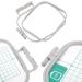 4-Piece Premium Embroidery Hoops for Brother PE800 SE1900 PE770 780D - Compatible with Brother Innovis 1250 700 & Babylock Machines - Buy Online on GoSupps.com