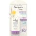 Aveeno Baby Mineral Sunscreen Stick SPF 50, 0.5 oz, Pack of 2 | Sensitive Skin, Oil-Free, Water-Resistant - Buy Online on GoSupps.com