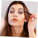 SOESFOUFU 6pcs Flat Eyebrow Brush Eyeliner Tool Eye Brush Travel Makeup Brush Makeup Tool Black Wooden Handle - Buy Online on GoSupps.com