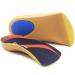 Orthotic Insoles RooRuns 3/4 High Arch Support Insoles Shoe Inserts for Flat Feet Plantar Fasciitis Foot Arch Feet Fatigue - Heel Cushion for Men Woman Deep Blue Small (3-5.5 UK) Small (3.5-5 UK)