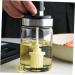 Zerodeko Honey Containers Glass Dispenser 1pc Oil Brush Seasoning Jar Combination Grease Stainless Steel Kitchen Soy Sauce Bottle Grease Container - Buy Online on GoSupps.com