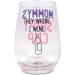 Enesco Our Name is Mud Mommy's Sippy Cup Stemless Wine Glass - 16oz Clear - Buy Online on GoSupps.com