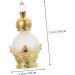Angoily 1pc Perfume Bottle Freshener Empty Perfume Spray Bottle Terrarium Glass Dispenser Women Sample Containers Humidifier Portable Bottled Filling Travel Composite Material 9X4X4CM Golden - Buy Online on GoSupps.com