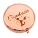 Cheerleader Gift for Teen Girls Thank You Gift Compact Makeup Mirror for Women Cheerleading Gift for Cheer Friend Cheer Coach Appreciation Gifts Folding Makeup Mirror for Cheer Team Gift