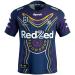 LQWW 2021Melbourne Storm Rugby Jerseys for Men, Home Court Rugby Casual Short Sleeve T-Shirt (Color : Blue, Size : X-Large) X-Large Blue