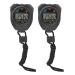 Sport digital stopwatch timer 2 pieces multifunctional digital stopwatch handheld timer with LCD display and compass for races/running sports training