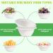 200 Pack Paper Bowls Disposable White Compostable Bowls Small Sugarcane Fibers Party Bowls for Sauce Portion Sample Snack Charcuterie Serving Heavy-Duty&100% Biodegradable(7 oz) - Buy Online on GoSupps.com