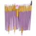 MUJGAN 20 Pieces Makeup Brush Set Professional Face Eye Shadow Eyeliner Foundation Blush Lip Makeup Brushes Powder Liquid Cream Cosmetics Blending Brush Tool (Pink)