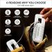 FIEESWARM Shoe Dryer and Deodorizer Portable Boot Dryer using USB Technology can Dry and Deodorize Cleats  Shoes  Work Boots  Ski Boots  Socks  Gloves and More  No Plugs Needed Great for Travel - Buy Online on GoSupps.com