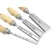 Narex (Made in Czech Republic) 4 pc set 6mm (1/4)  12 (1/2)  20 (3/4)   26 (1 1/16) mm Woodworking Chisels 863010 - Buy Online on GoSupps.com