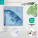 Urban Kanga Hooded Towel for Babies - Double-Sided Oeko-Tex Cotton Muslin Bath Towel (Crystal Blue) - Ship Internationally - Buy Online on GoSupps.com