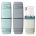 WiKSite 3 pieces of toothbrushes case travel set to the toothbrush toothbrush case toothbrush holder toothbrushes Child -safe waterproof mouthwear for camping traveling hiking and at home