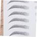 Beavorty 6 pcs 3d eyebrow stickers natural tattoo stickers eyebrows shape sticker Eyebrow Transfer Stickers - Buy Online on GoSupps.com